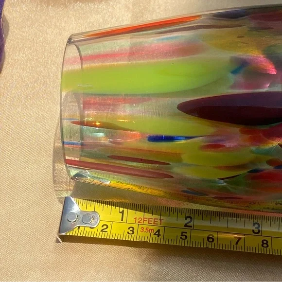 SALE 😎 Art Glass Mutli Color Lamp

Empty ~ missing wick - Picture 4 of 11